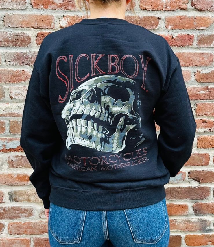 Black AMF Crew Sweat