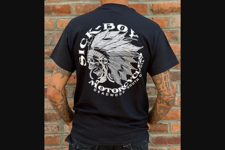 Men's Black Indian Regular Tee