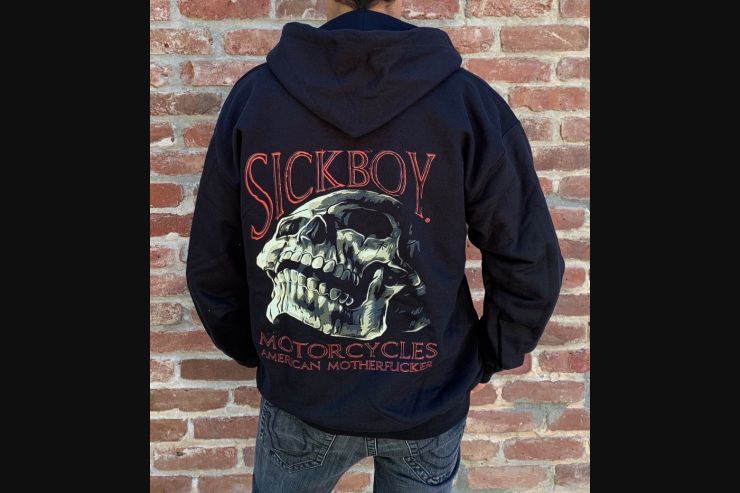 Sick Boy AMF Zip Up Hooded Sweat