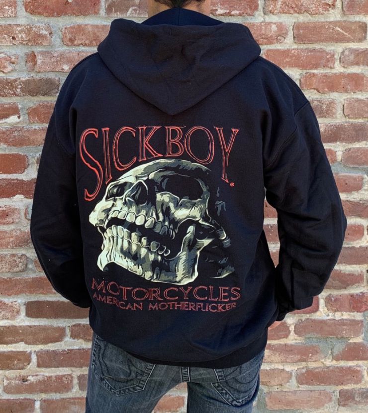 Sick Boy AMF Zip Up Hooded Sweat