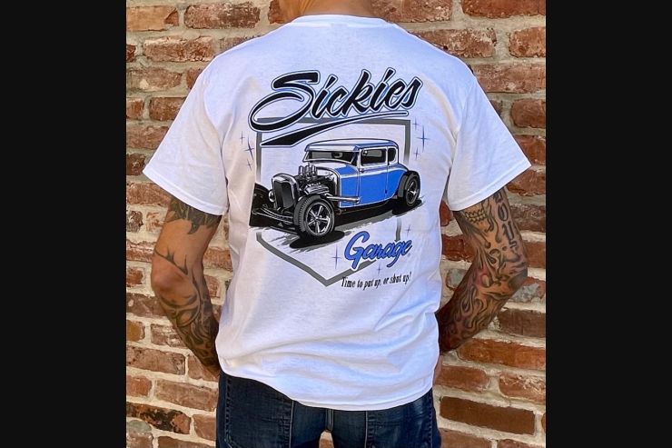 White Sickies Put Up Tee