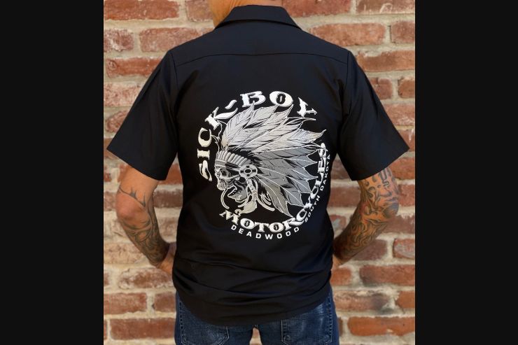Black Indian Work Shirt