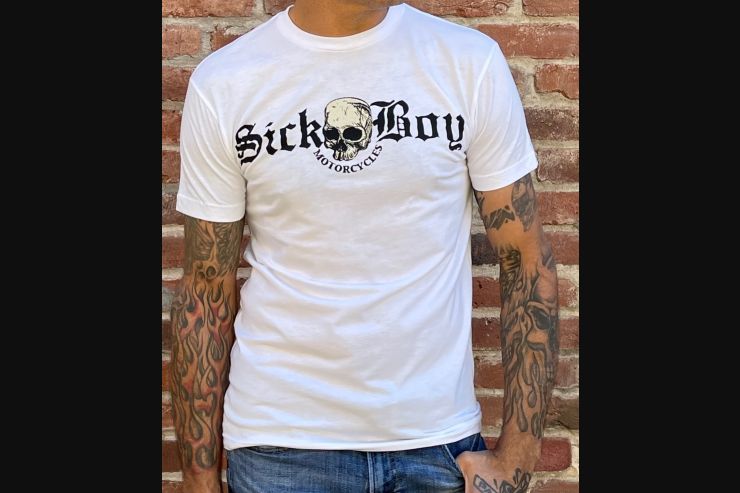 Men's White Dizzy Tee 