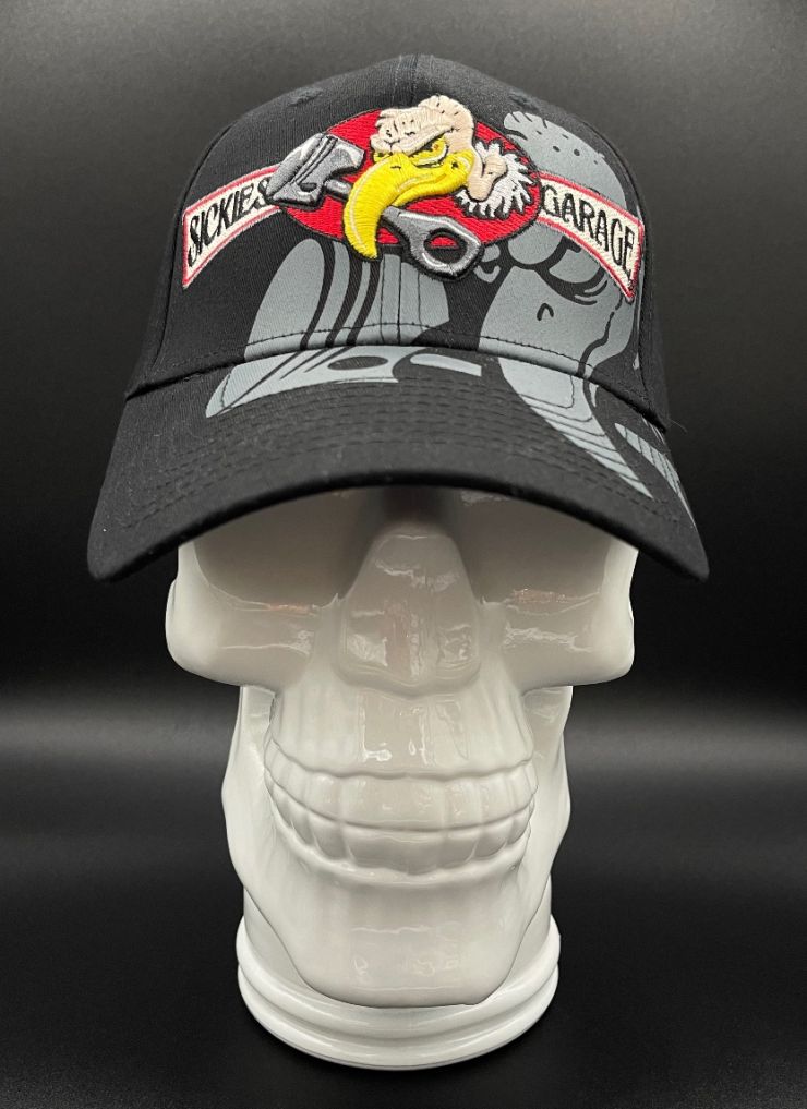 ​Sickies Garage Vulture Fitted Cap