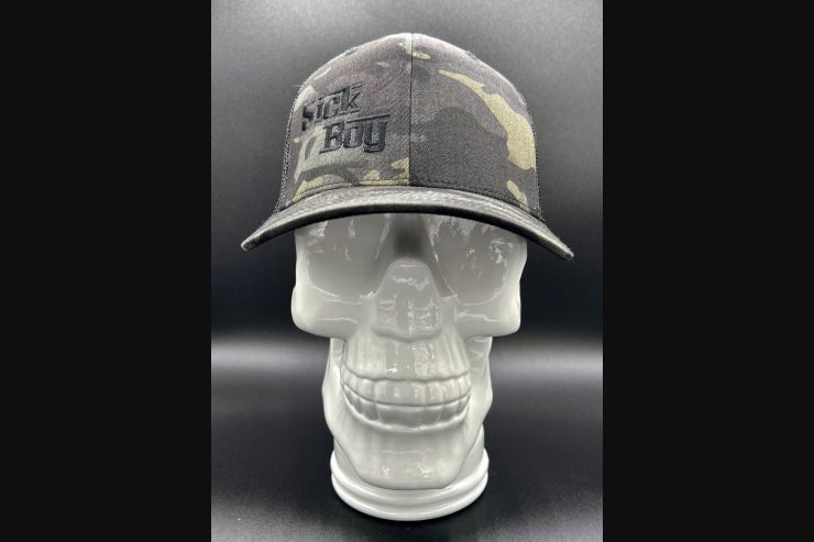 Black Camo SIF Fitted Hat