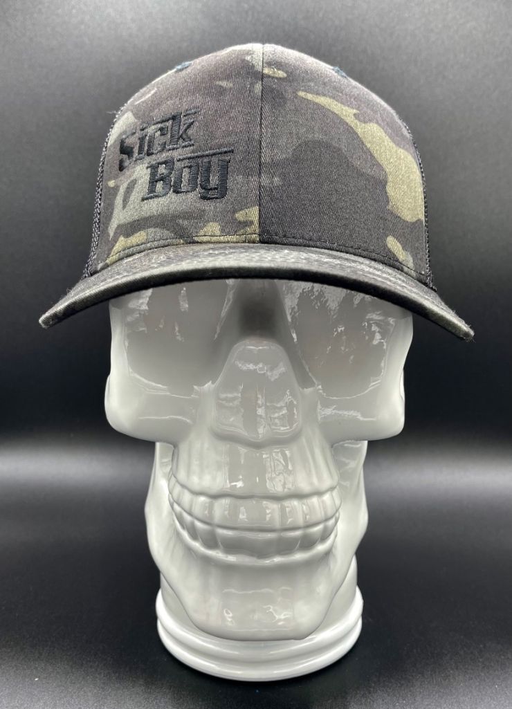 Black Camo SIF Fitted Hat