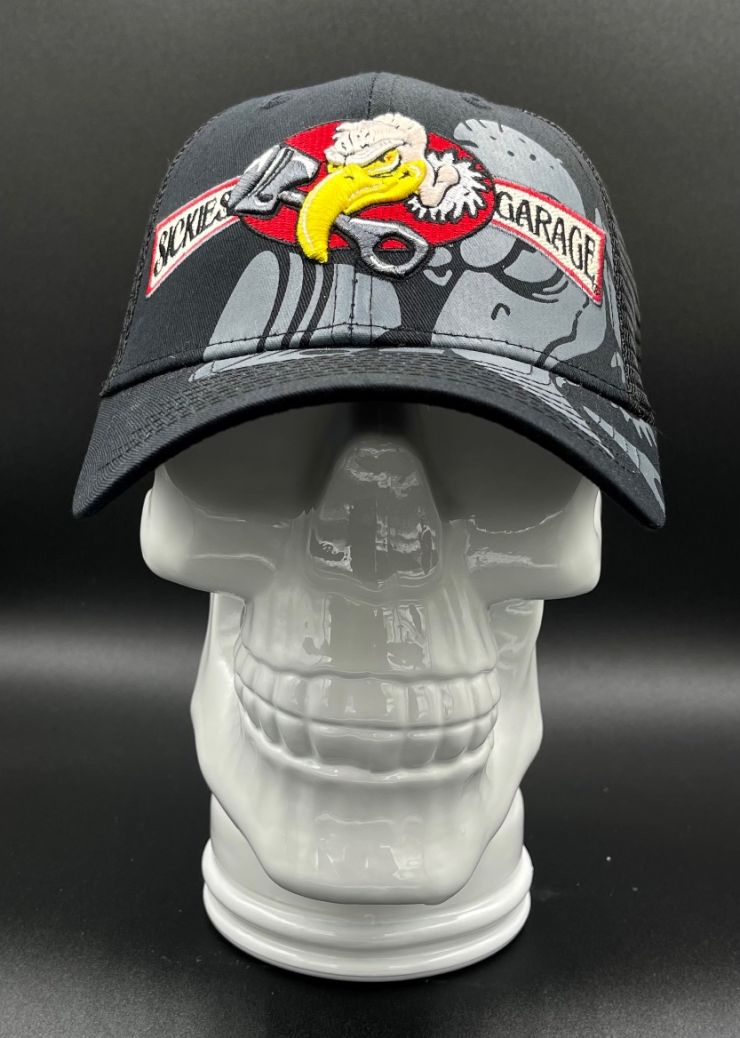 Sickies Garage Vulture Trucker Hat