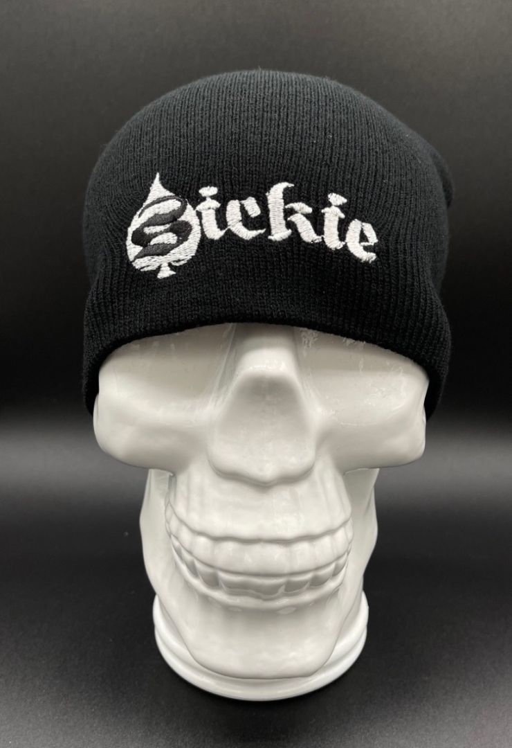 Sickie Embroidered Knit Cap