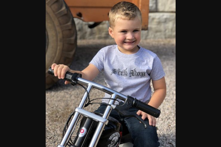 Kid's Sick Boy Grey T-shirt