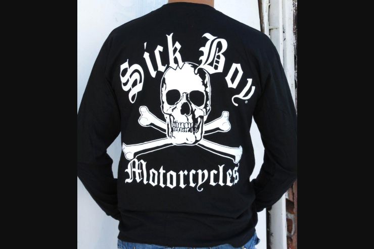 Sick Boy Black "I Am a Sick Boy" Men's Long Sleeve T-shirt