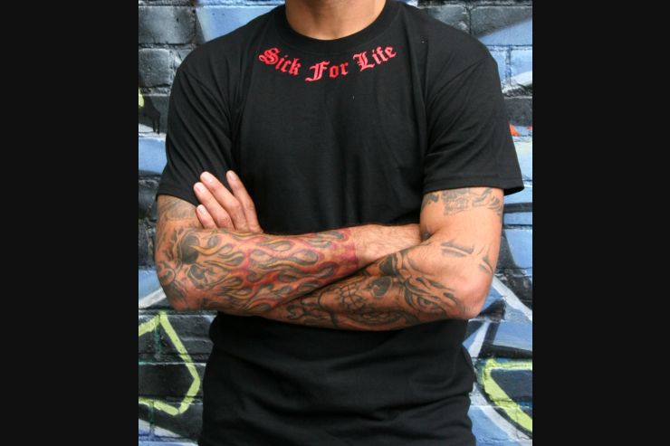 Sick Boy Men's Black "I am a Sick Boy / Sick for Life" T-shirt