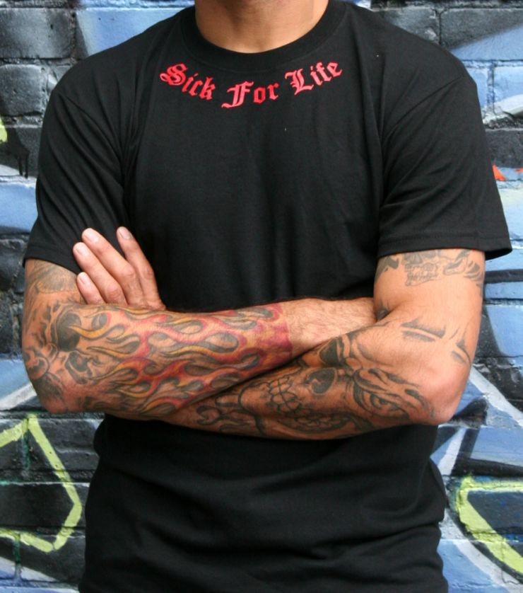 Sick Boy Men's Black "I am a Sick Boy / Sick for Life" T-shirt