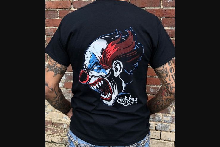 Sick Boy Clown Black T-Shirt