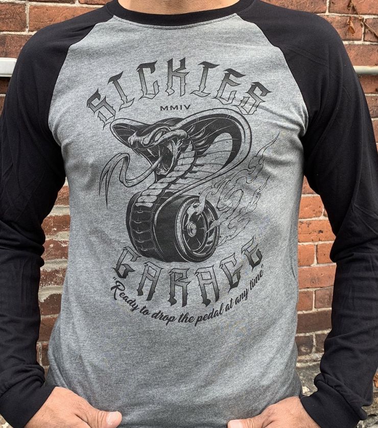 Sickies Garage Cobra Long Sleeve T-Shirt