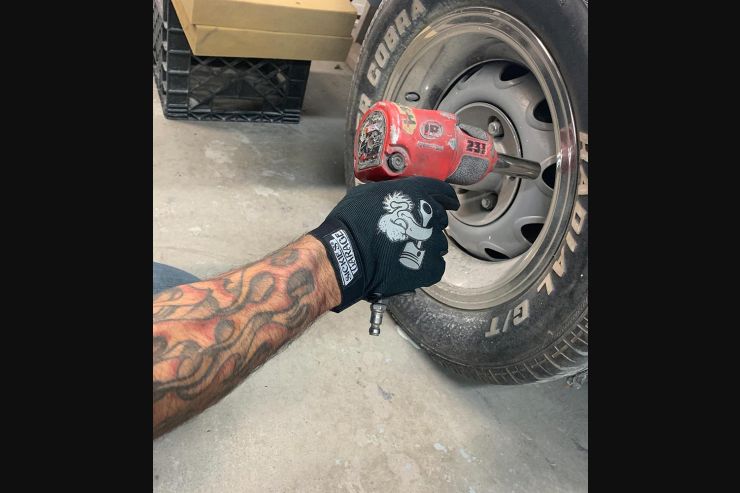 Sickies Garage “mechanics” Style Black Gloves