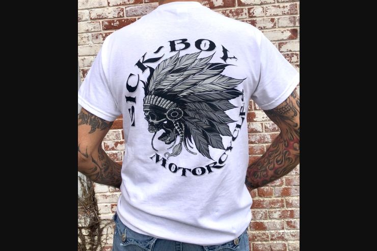 Sick Boy White Indian T-Shirt
